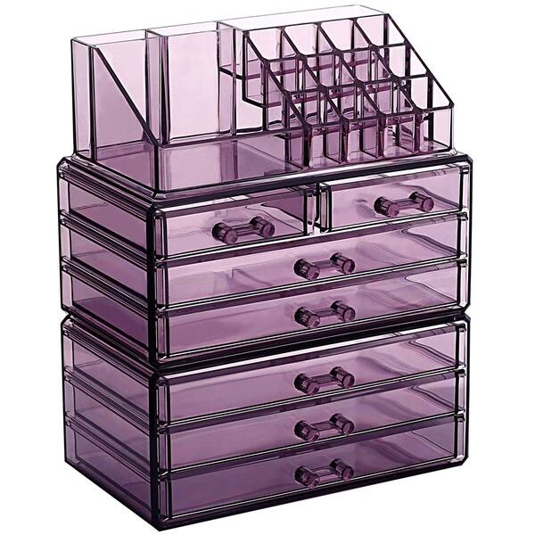 Shop Ikee Design Makeup Organizer Jewelry Storage Case 3 Pieces