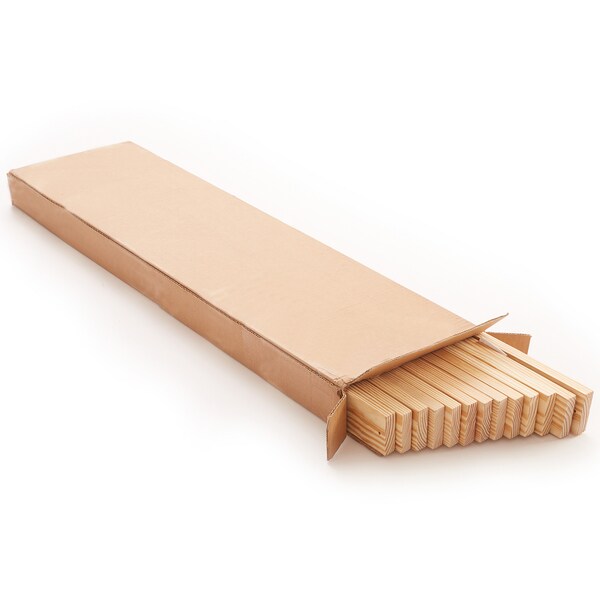 Classic Brands Heavy-Duty Solid Wood Bed Support Slats King Bunkie Board