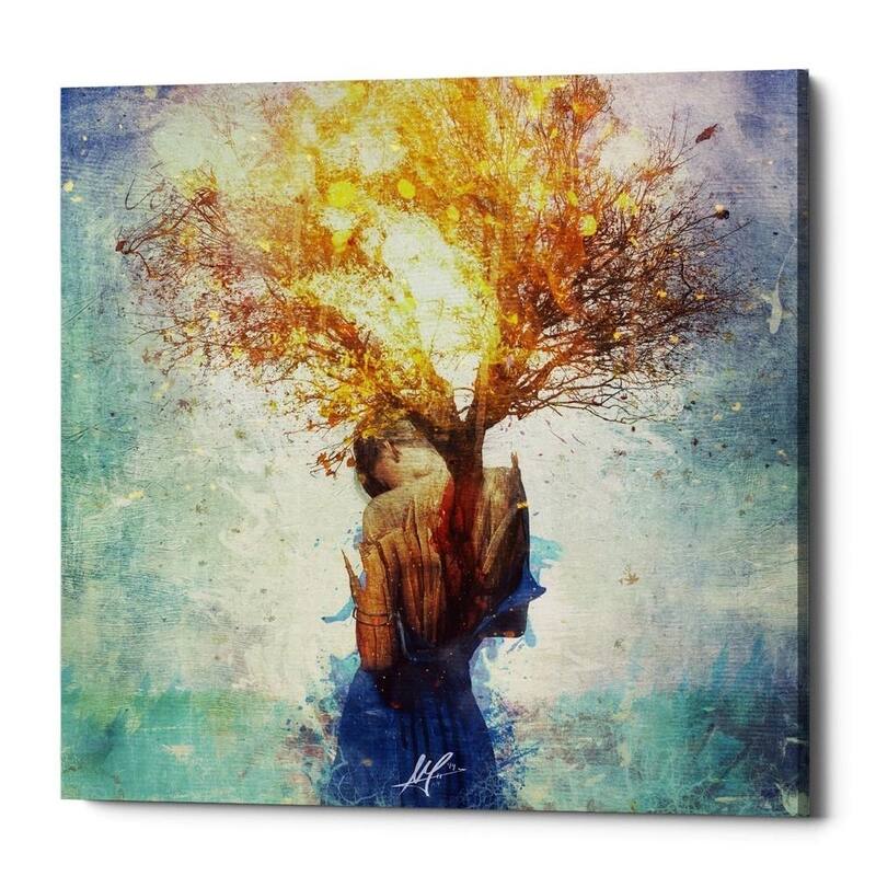 Cortesi Home "Forgiveness" by Mario Sanchez Nevado, Giclee Canvas Wall Art, 26"x26" - 26" x 26"