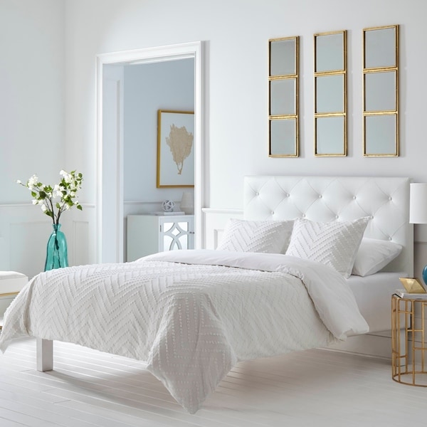 Shop Trina Turk Freya White Comforter Set On Sale Ships To