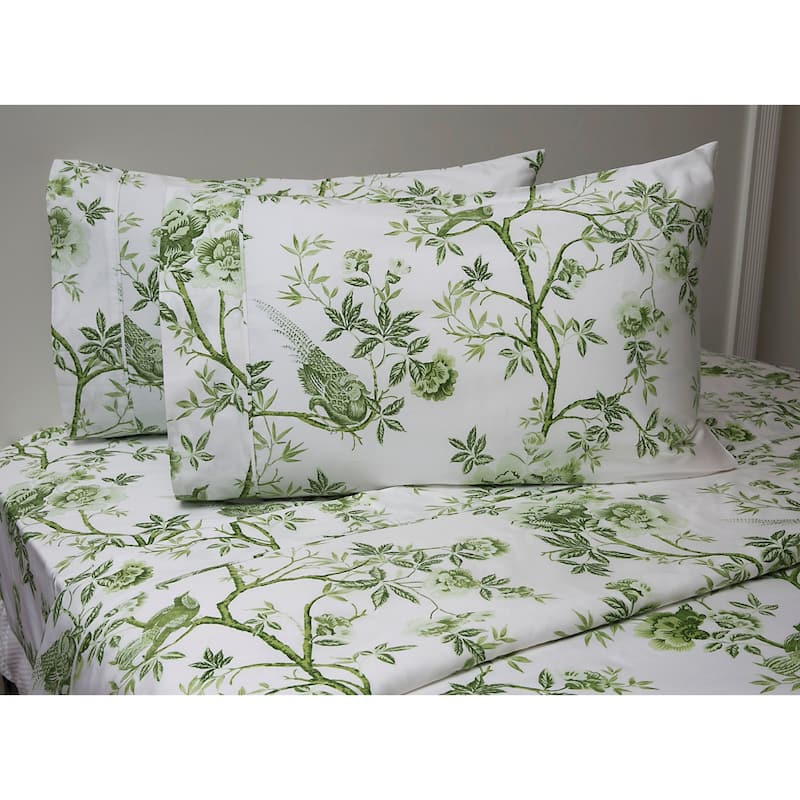 Josephine 400 Thread Count Cotton Bed Sheet Set
