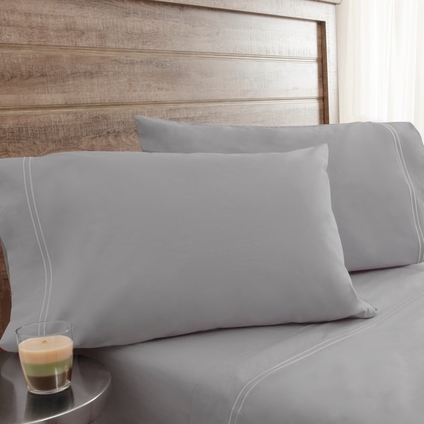 200 Thread Count Soft Washed Percale Lt Grey Sheet Sets On 200 Thread Count Soft Washed Percale Lt Grey Sheet Sets On Free Shipping Orders Over 45 24331187