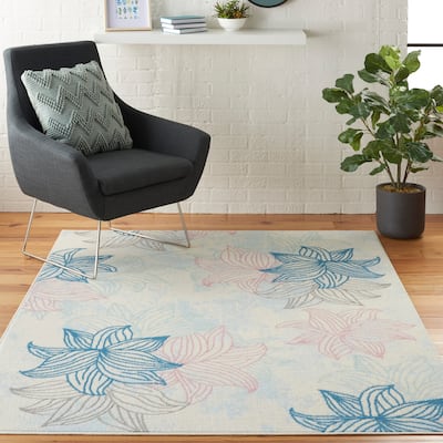 Nourison Jubilant Floral Area Rug