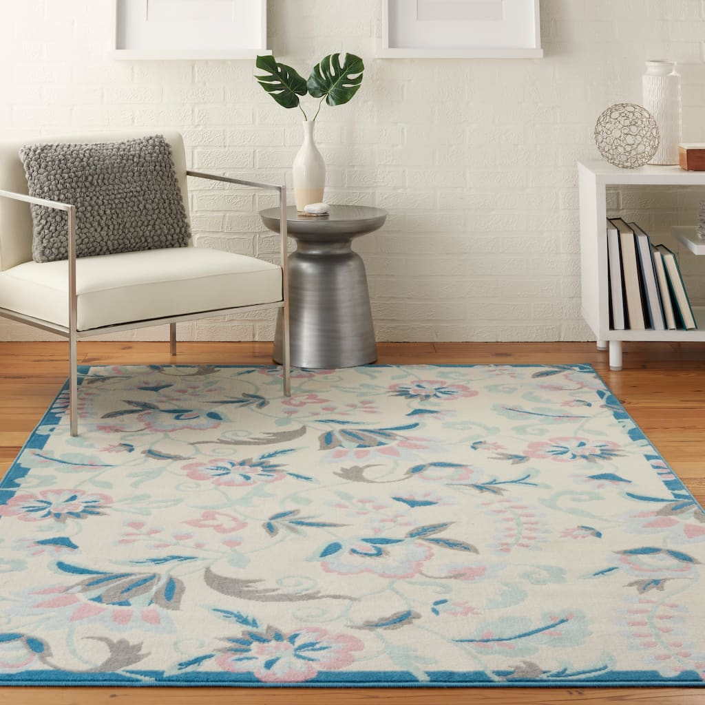 Nourison Jubilant Botanical Area Rug