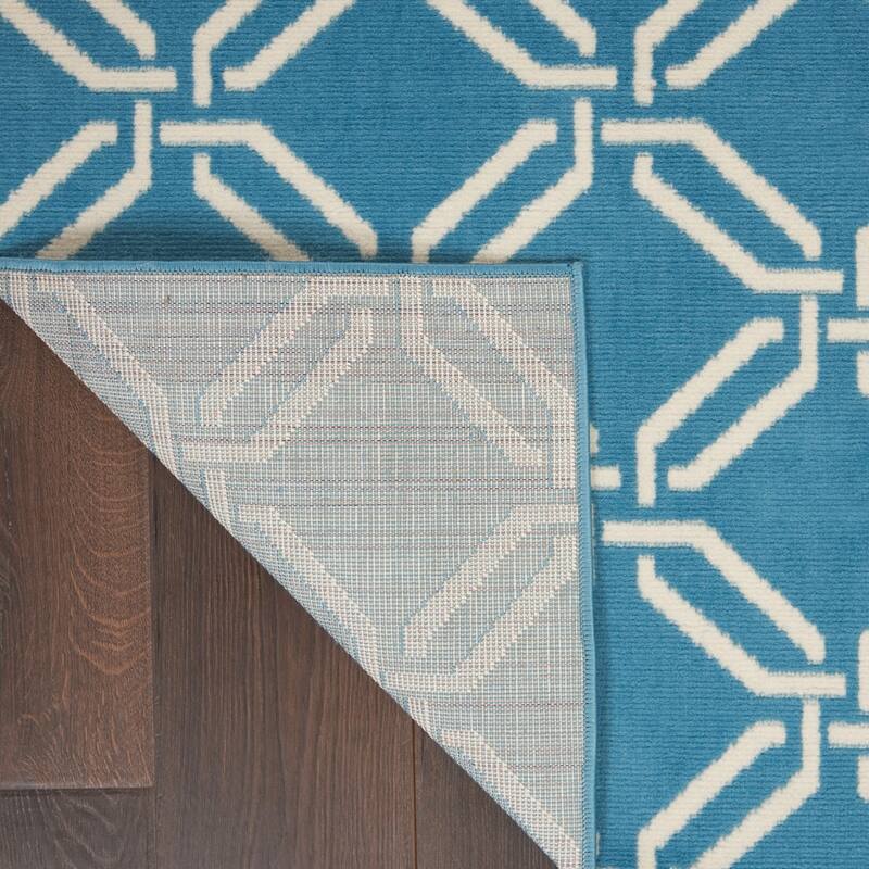Nourison Jubilant Geometric Trellis Area Rug