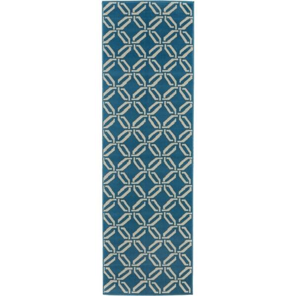 Nourison Jubilant Geometric Trellis Area Rug