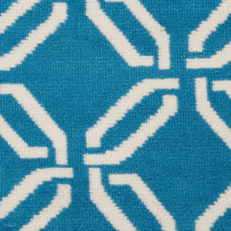 Nourison Jubilant Geometric Trellis Area Rug