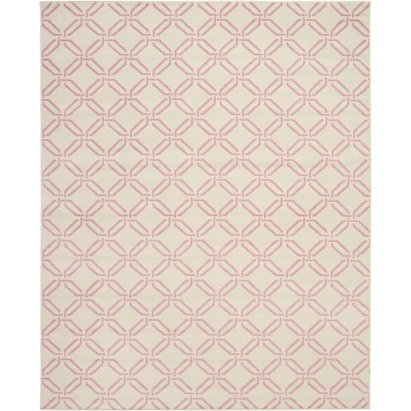 Nourison Jubilant Geometric Trellis Area Rug