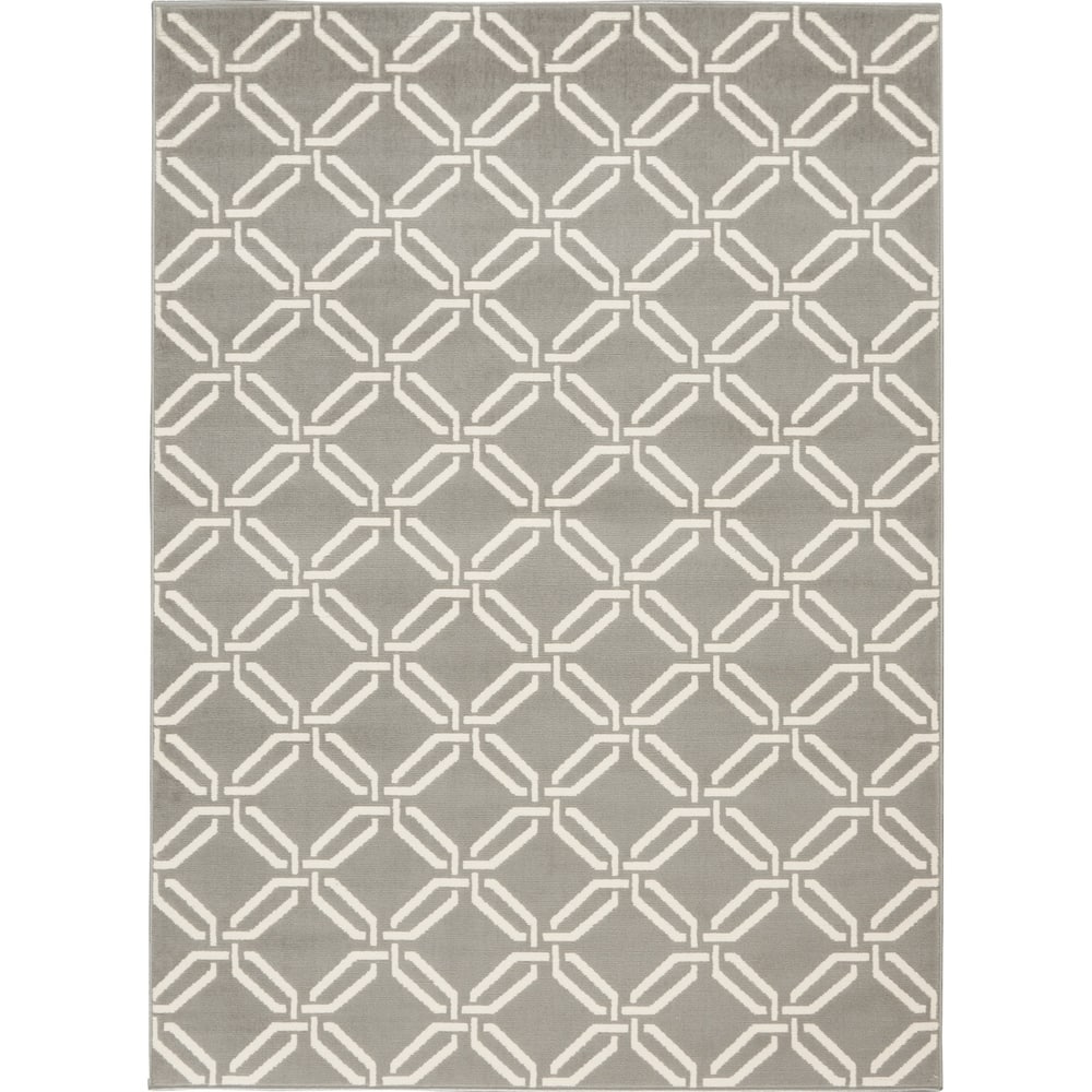 Nourison Jubilant Geometric Trellis Area Rug