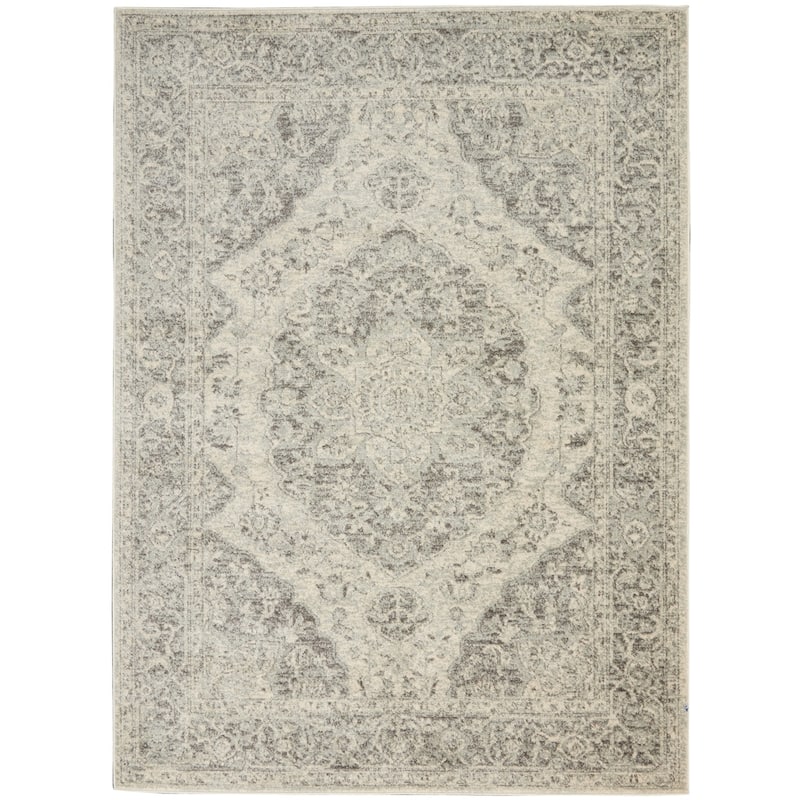 The Gray Barn Jodell Vintage Medallion Area Rug