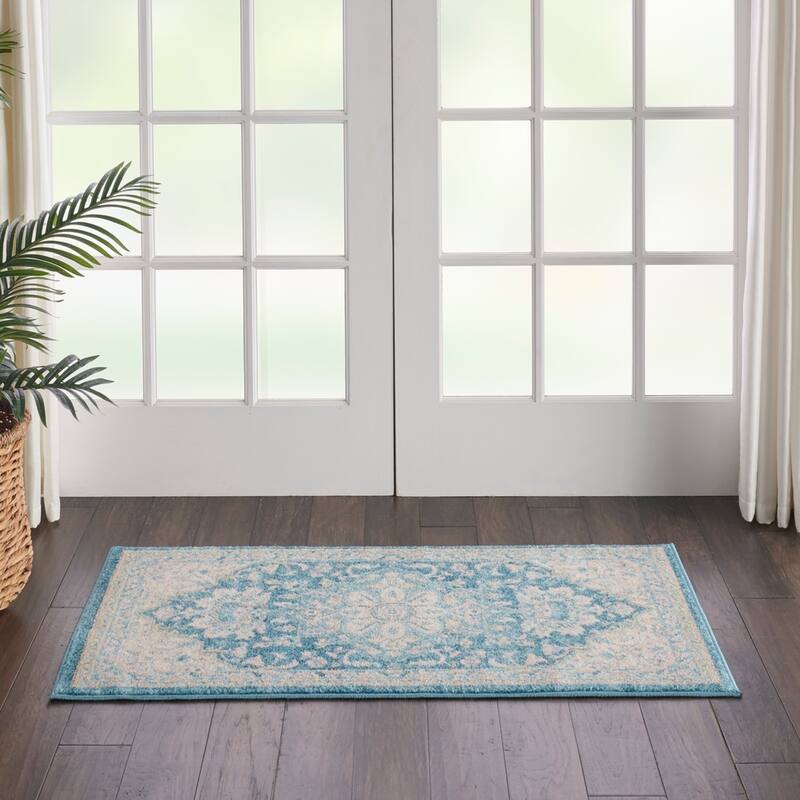 Nourison Tranquil Persian Vintage Oushak Area Rug