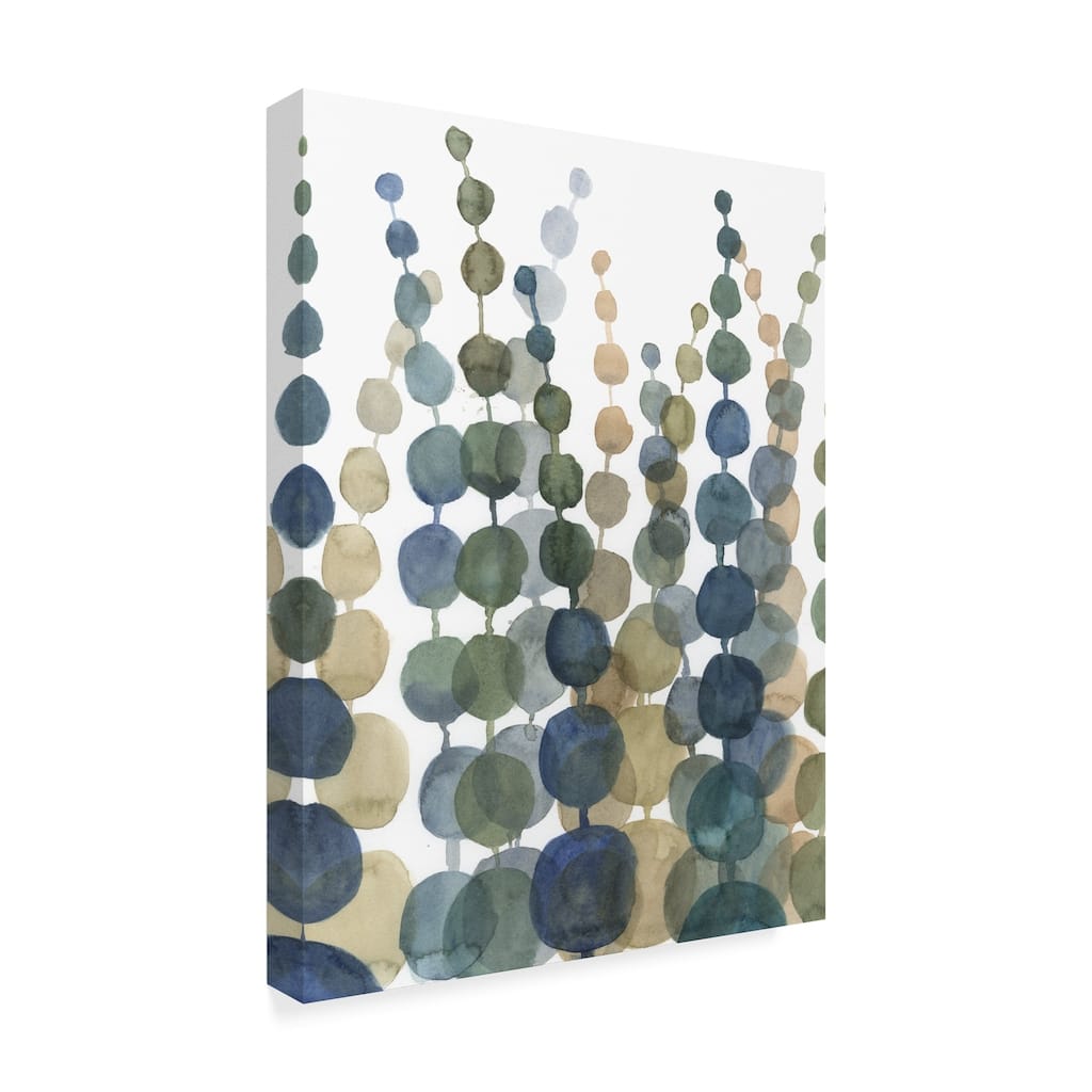 Megan Meagher 'Pompom Botanical Ii' Canvas Art