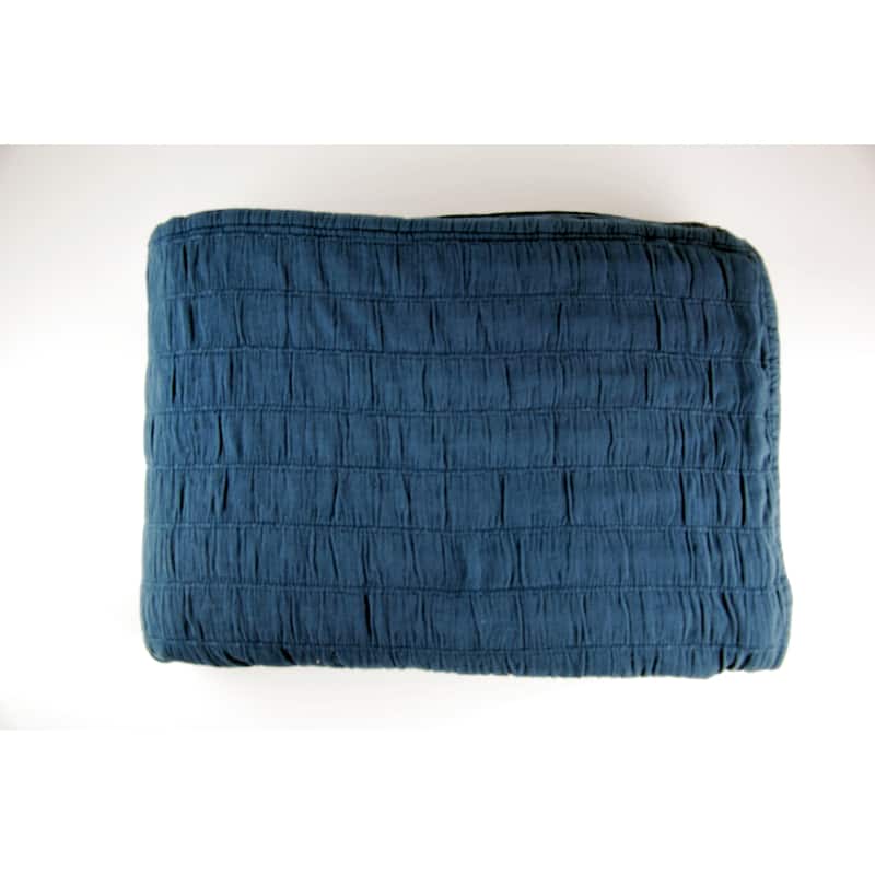 Relaxed Rows Coverlet