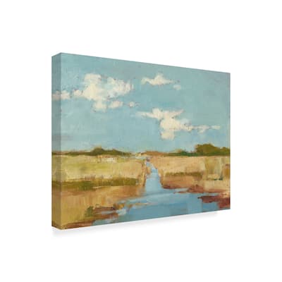 Ethan Harper 'Summer Wetland I' Canvas Art