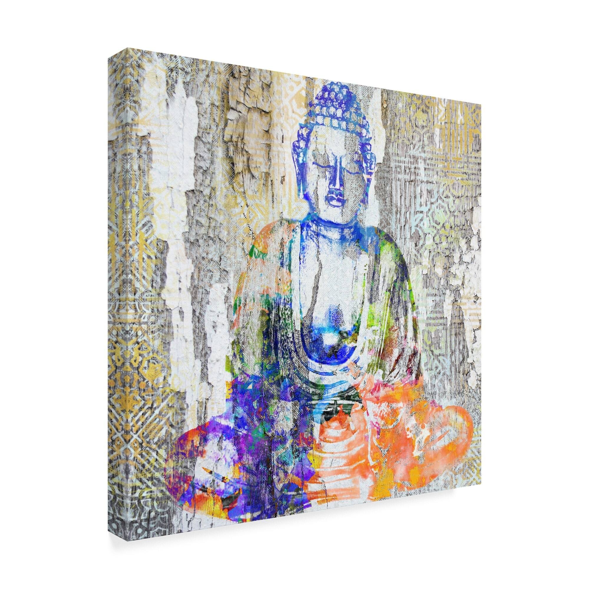 Surma & Guillen 'Timeless Buddha Ii' Canvas Art - On Sale - Bed Bath ...