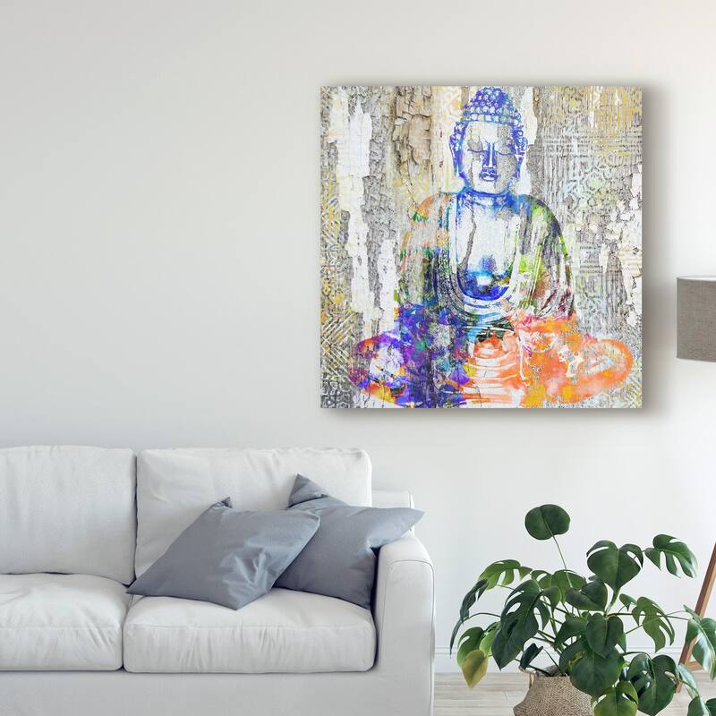 Surma & Guillen 'Timeless Buddha Ii' Canvas Art