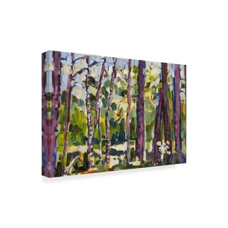 Erin Mcgee Ferrell 'Brushy Tree Line Ii' Canvas Art - Bed Bath & Beyond ...