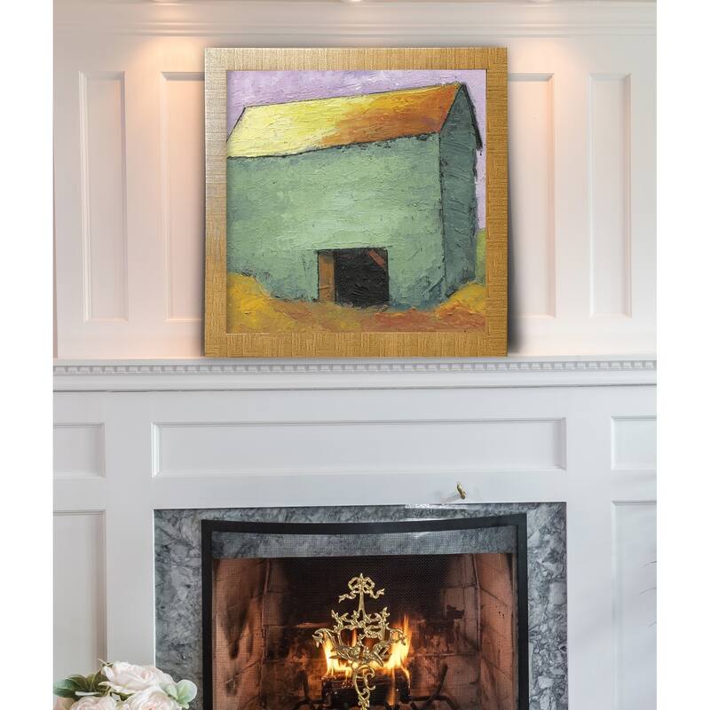 Meadow Shimmer -Framed Giclee Print