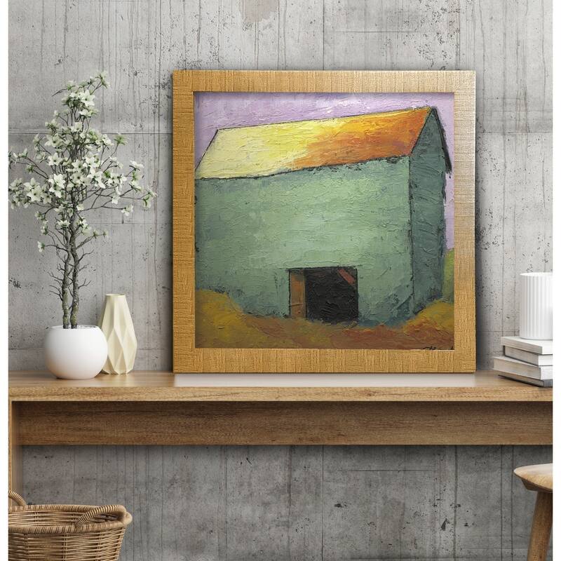 Meadow Shimmer -Framed Giclee Print