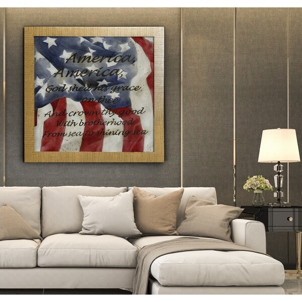 Distant Island II -Framed Giclee Print