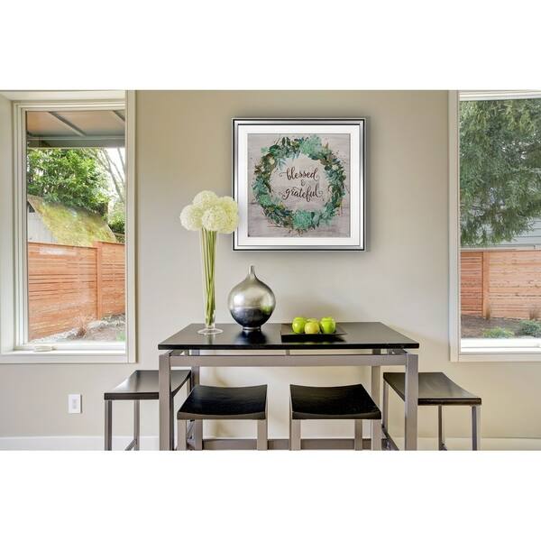 slide 1 of 9, Coastal Wreath -Framed Giclee Print