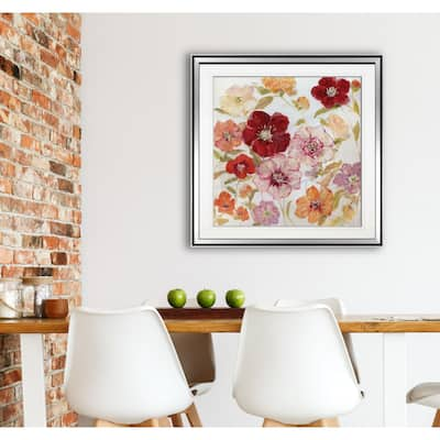 Marble Flower I -Framed Giclee Print