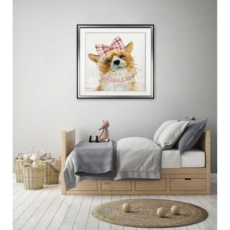 Glitter Glam -Framed Giclee Print