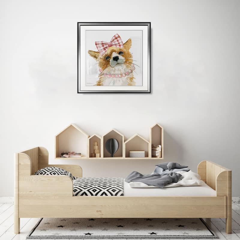 Glitter Glam -Framed Giclee Print