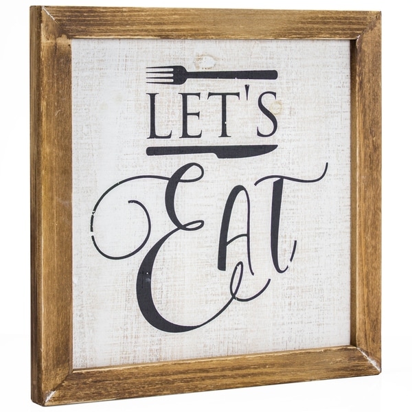 Download Shop American Art Decor Let's Eat Rustic Farmhouse Wood ...