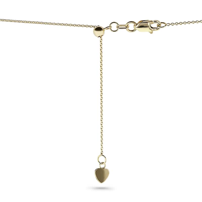 Kobelli 1.25 Carat Natural Diamond 14k Solid Yellow Gold Baguette-cut Cross Necklace (GH/VS)