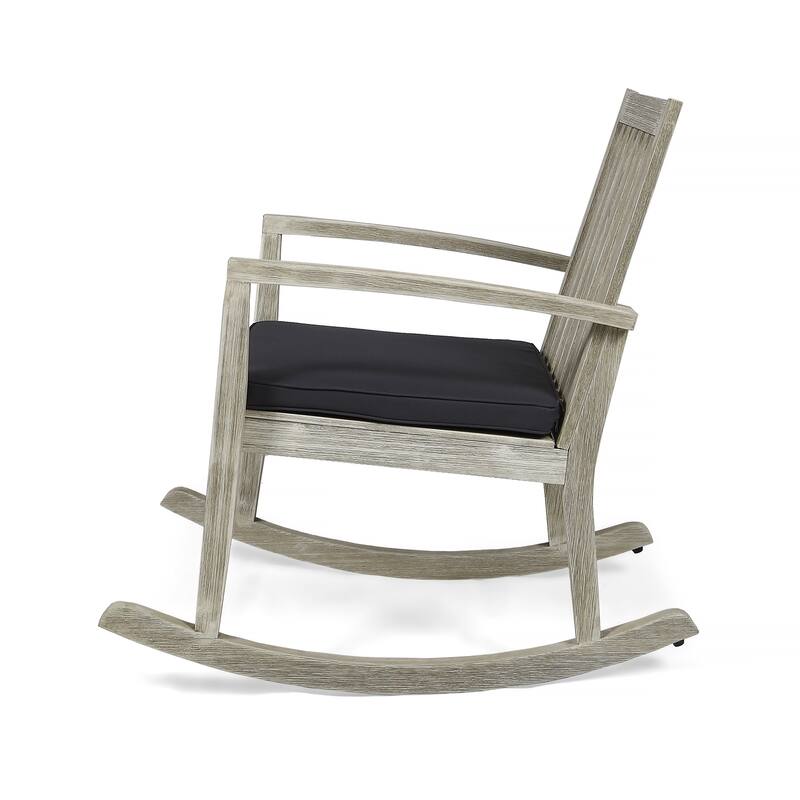 Montrose Traditional Outdoor Acacia Wood Rocking Chair by Christopher Knight Home