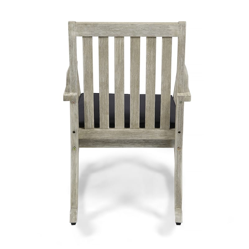 Montrose Traditional Outdoor Acacia Wood Rocking Chair by Christopher Knight Home