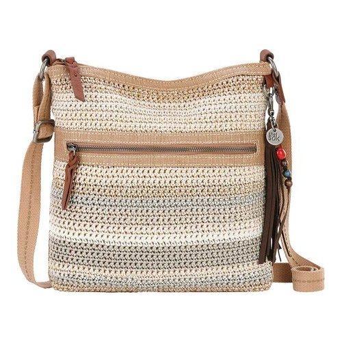 the sak crossbody crochet purse