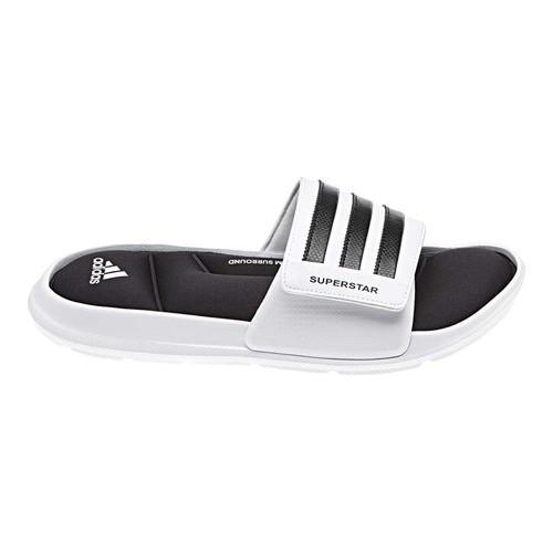 Tienda para hombres adidas superstar 5G Slide sandal blanco / negro / blanco libre Tienda para hombres adidas superstar 5G Slide sandal blanco / negro / blanco libre