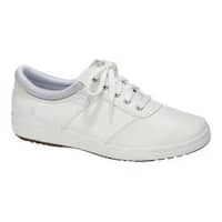 grasshopper white leather sneakers