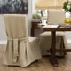 preview thumbnail 8 of 9, Classic Slipcovers Cotton Duck Parsons Chair Slipcover Pair