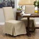 preview thumbnail 1 of 9, Classic Slipcovers Cotton Duck Parsons Chair Slipcover Pair