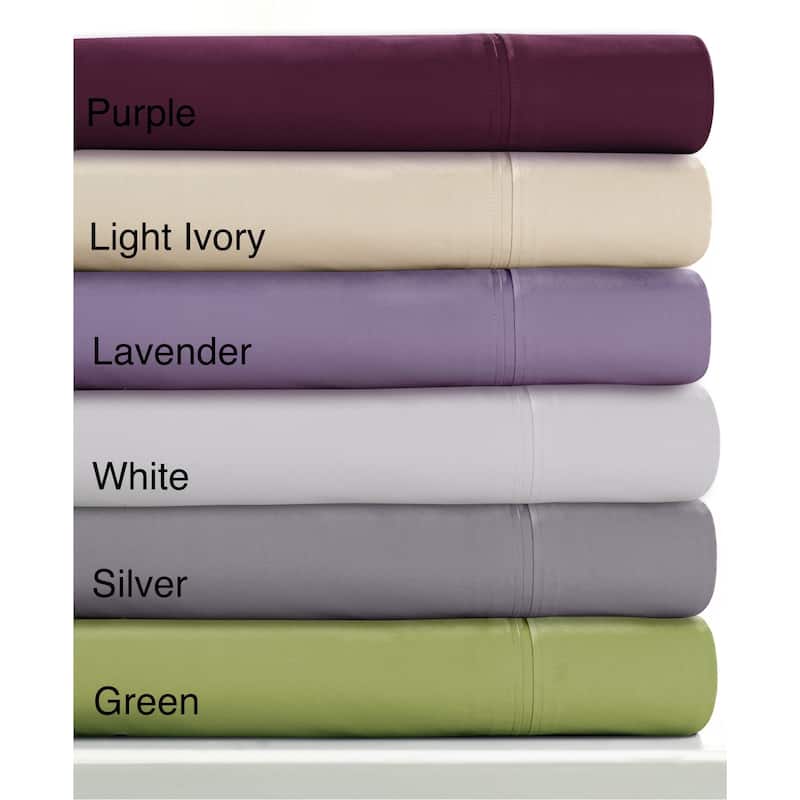350 Thread Count Cotton Percale Solid Pillowcases
