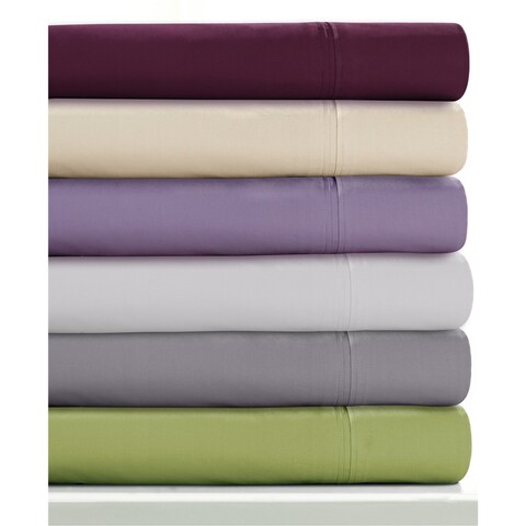 350 Thread Count Cotton Percale Solid Pillowcases
