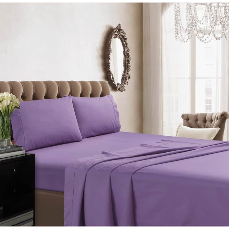 350 Thread Count Cotton Percale Solid Pillowcases