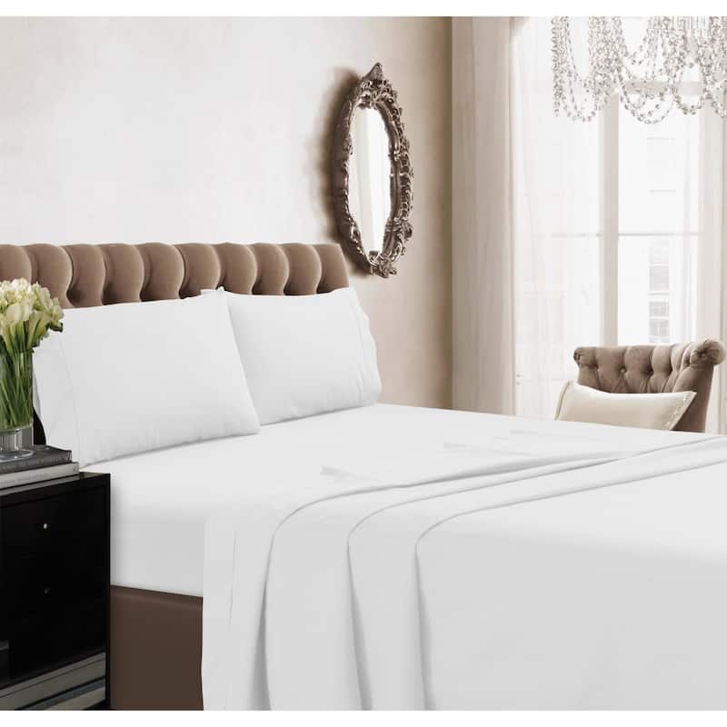 350 Thread Count Cotton Percale Solid Pillowcases