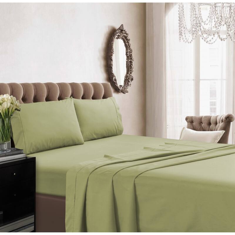 350 Thread Count Cotton Percale Solid Pillowcases