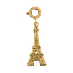 14k gold eiffel tower charm