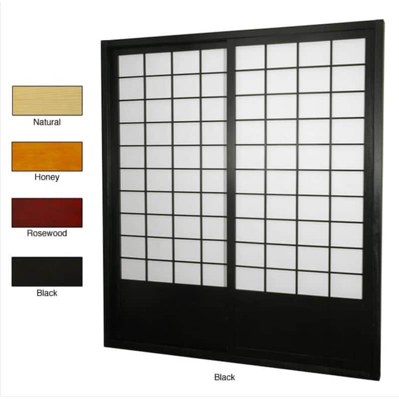 Handmade Zen Shoji Sliding Door Kit (China)