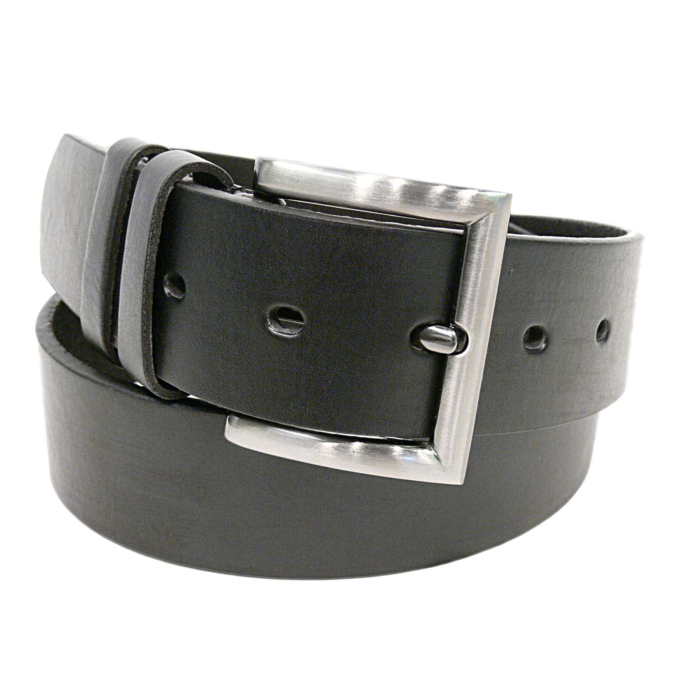 Boston Traveler Leather Men's Wide Casual Belt - 10688332 - Overstock ...