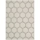 preview thumbnail 7 of 5, Nourison Monterey Area Rug 3'6" x 5'6" - Silver - Rectangle