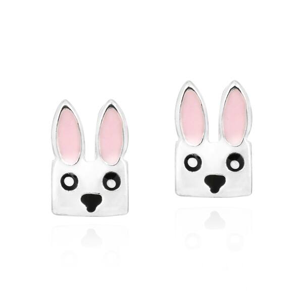 Approximate Measurements 8mm x 7mm Sterling Silver Small Polished Kitty Cat Post Earrings Approximate Measurements 8mm x 7mm Sterling Silver Small Polished Kitty Cat Post Earrings
