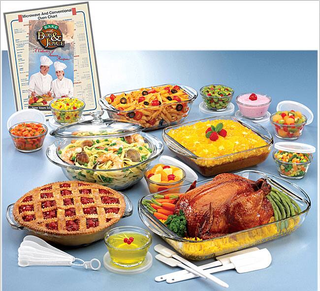 Anchor Hocking 34-piece Glass Ovenware Set