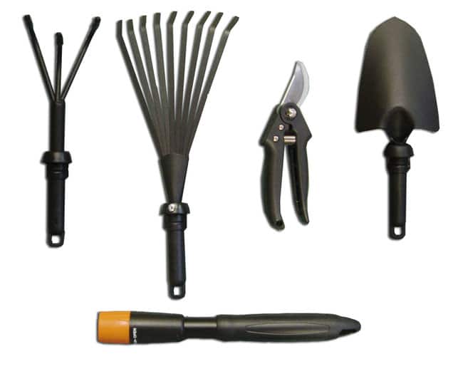 5-in-1 Garden Tool Set with Interchangeable Handles