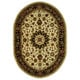 preview thumbnail 28 of 36, Safavieh Handmade Classic Vernice Traditional Oriental Wool Rug 4'6" x 6'6" Oval - Ivory/Navy - Oval